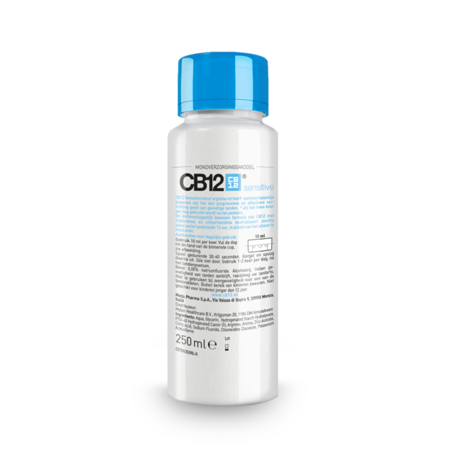 CB12 Cuidado bucal sensitive 250 mililitros