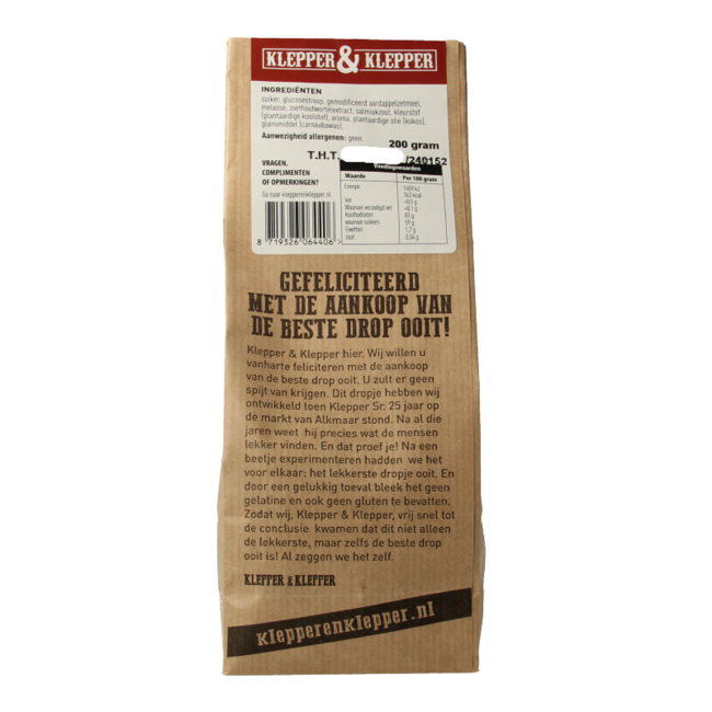 De beste drop ooit volzoet 200 Gram