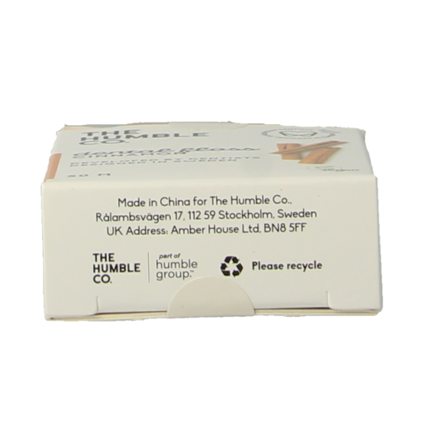The Humble Co Dental floss cinnamon 50 metres 1 Piece