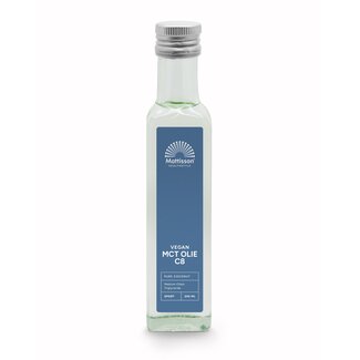 Mattisson MCT oil C8 - coconut pure - 99% caprylic acid 250 Millilitres