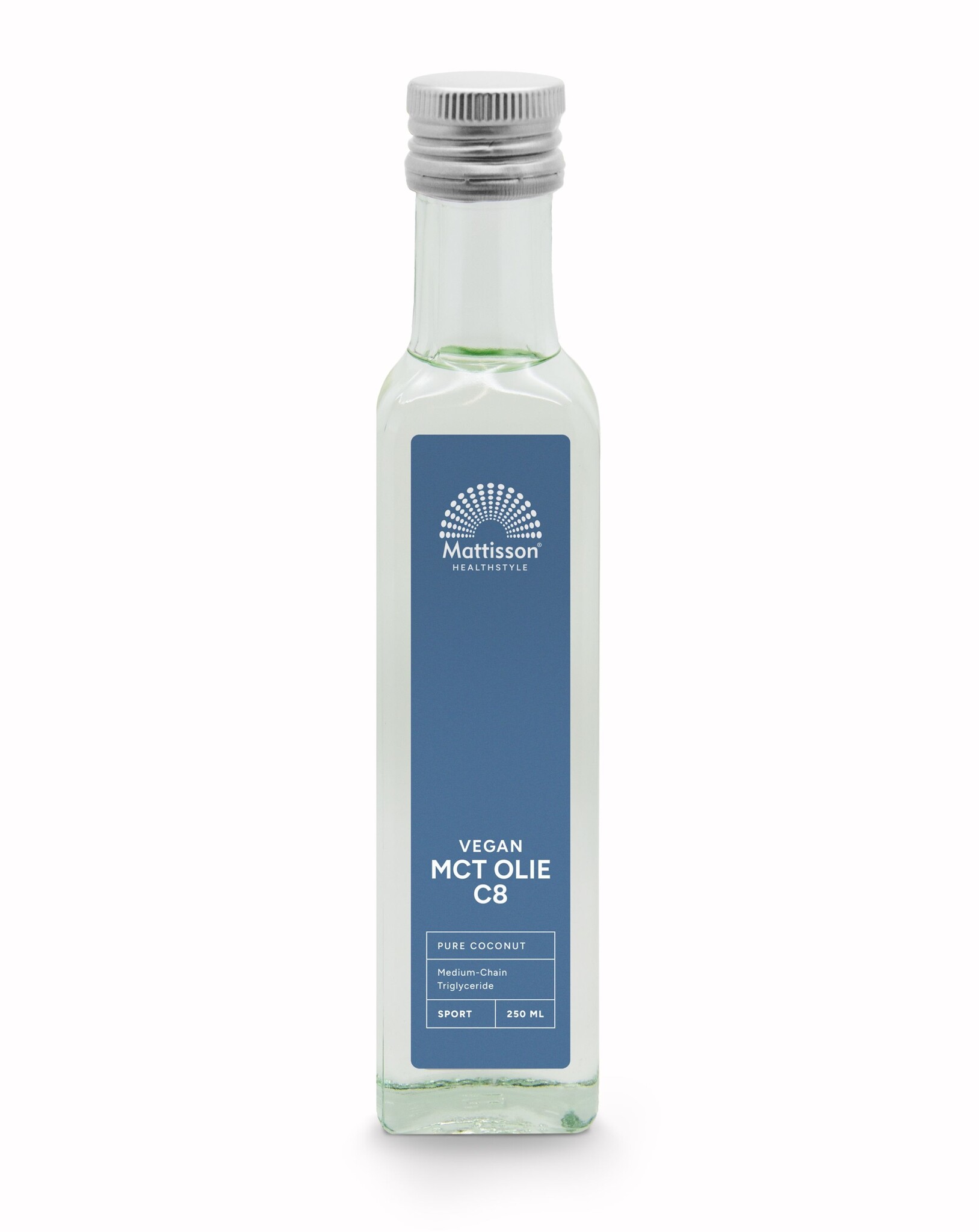 Mattisson Olio MCT C8 Cocco Puro - Energia e Metabolismo