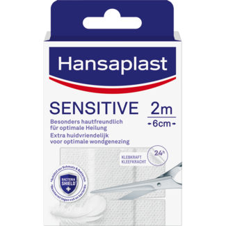 Hansaplast Sensitive 2 m × 6 cm 1 Stück