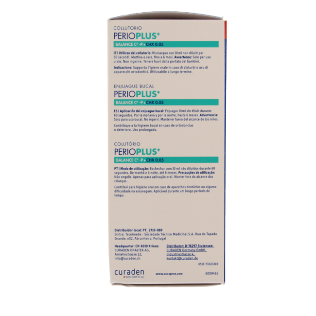 Curaprox Perio plus balance CHX 0,05 200 mililitros