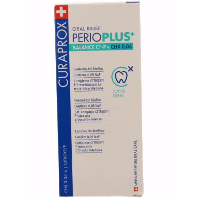 Curaprox Perio plus balance CHX 0,05 200 mililitros