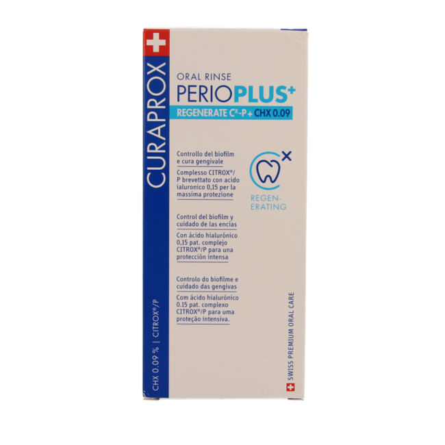 Curaprox Perio plus regenerate CHX 0.09 200 Mililitrów
