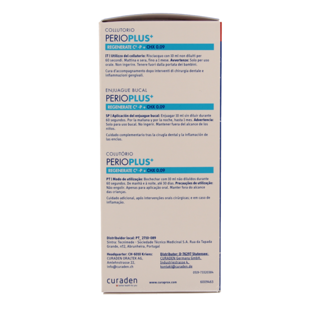Curaprox Perio Plus Regenerate CHX 0.09 200ml