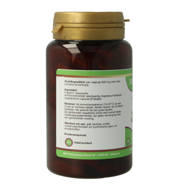 SNP Uña de gato 500mg 90 Cápsulas vegetales