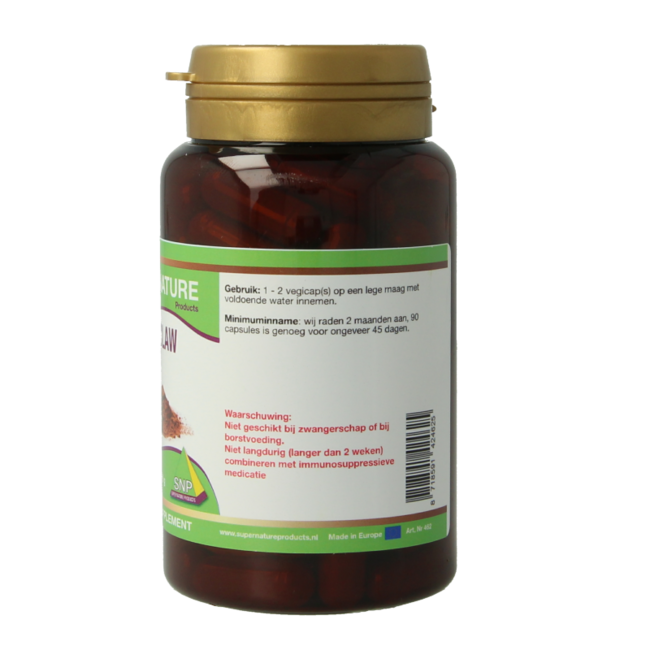 SNP Uña de gato 500 mg 90 Cápsulas vegetarianas