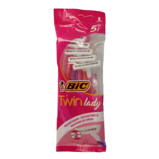 BIC BIC Lady twin pouch mesjes 5 Stuks