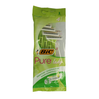 BIC BIC Pure lady pouch 4 pieces