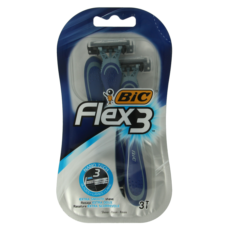 BIC Flex 3 comfort 3 unidades