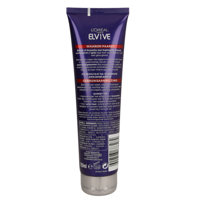 Elvive Mask Color Vive Purple 150 Millilitres