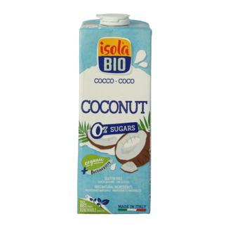 Isola Bio Coconut drink sugar-free organic 1 Litre