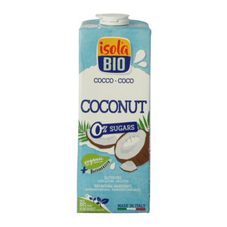 Isola Bio Napój kokosowy bez cukru bio 1 Litr