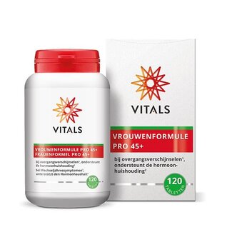 Vitals Vitals Vrouwenformule pro 45+ 120 comprimidos