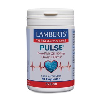 Lamberts Lamberts Pulse (Huile de Poisson + Q10) 90 Capsules
