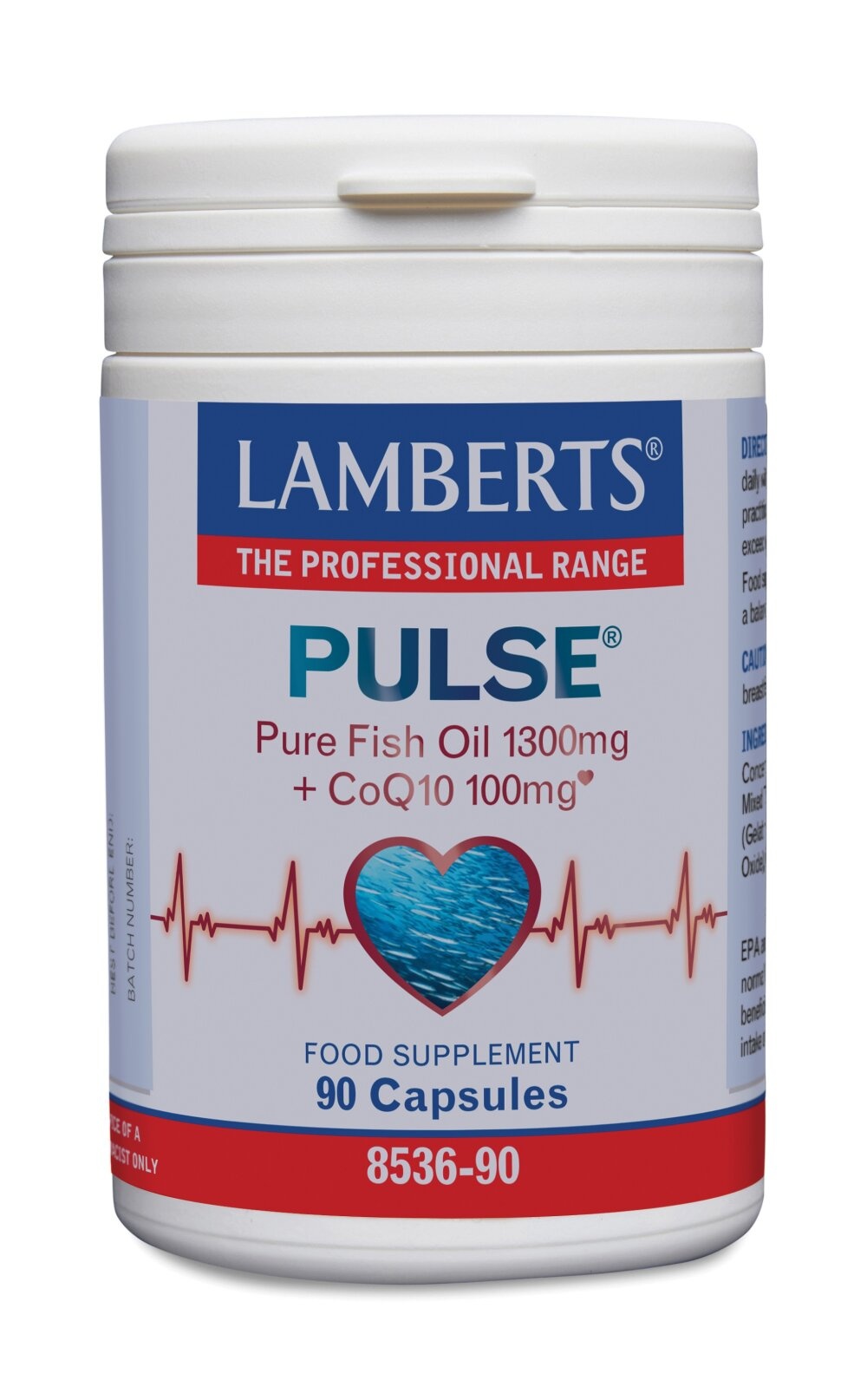 Lamberts Pulse (Aceite de pescado + Q10) 90 Cápsulas