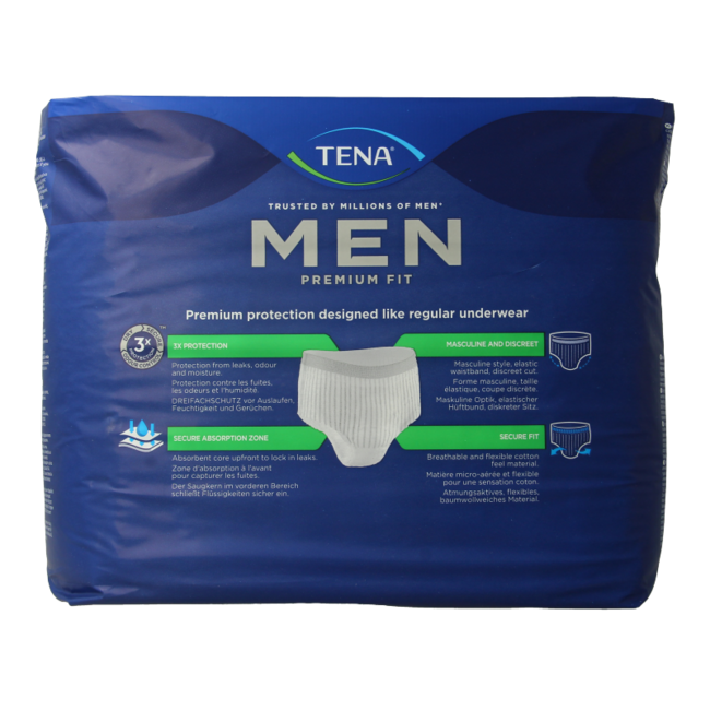 Men premium fit size M 12 pieces