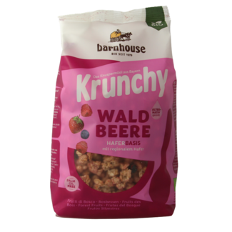 Barnhouse Krunchy pur bosbes bio 375 gramos