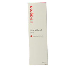 Fagron Fagron Zinkoxid-Salbe 10 % mit Schachtel und Packungsbeilage 100 Gramm