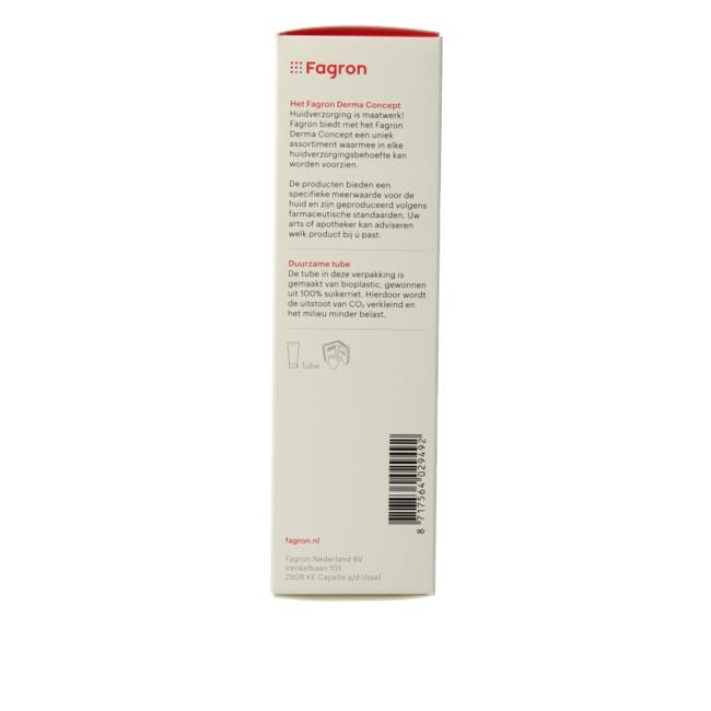 Fagron Zinkoxid-Salbe 10 % mit Schachtel und Packungsbeilage 100 Gramm