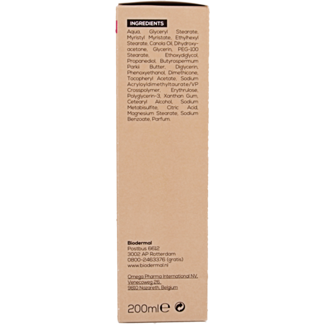 Biodermal Self-tanning lotion sun kiss 200 Millilitres