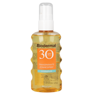 Biodermal Biodermal Spray Transparente Hydraplus SPF30 175 ml