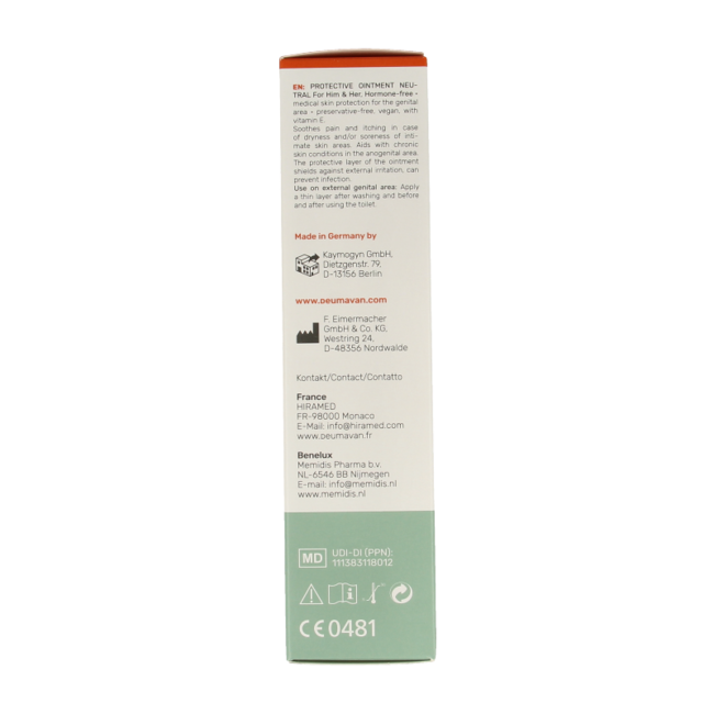 Diversen Deumavan Intim-Salbe Natur 125 Milliliter
