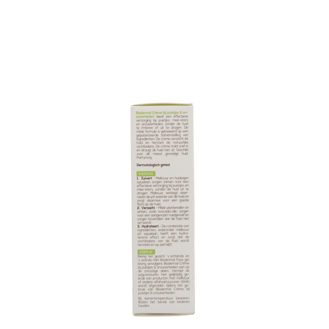 Biodermal Crema para granos e impurezas 30,00 mililitros
