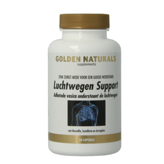 Golden Naturals Luchtwegen support 60 Cápsulas