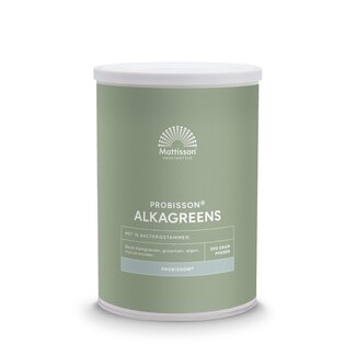 Mattisson Mattisson Probisson alkagreens polvo 300 Gramos
