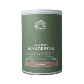 Mattisson Mattisson Collagen collageen AlkaGreens poeder 300 Gram