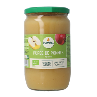 Primeal Compota de manzana bio 700 gramos