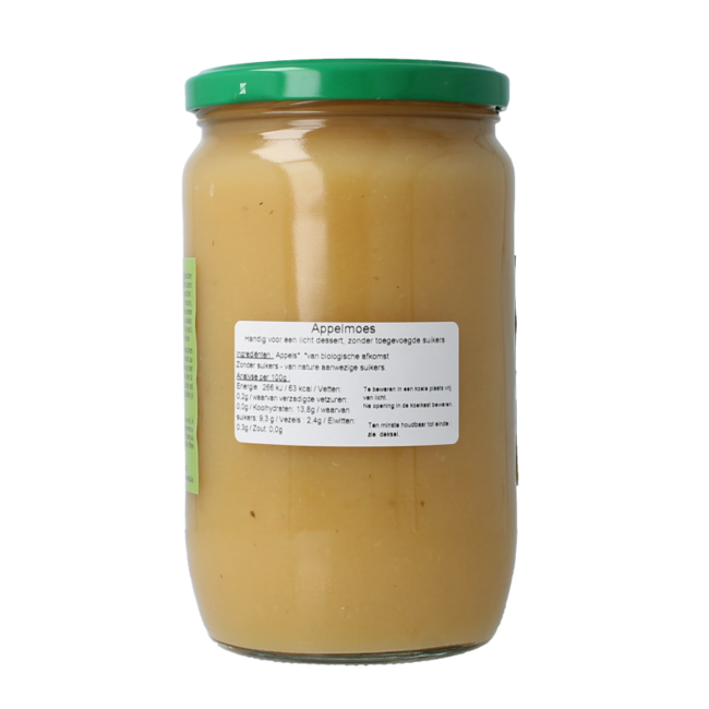 Compota de manzana bio 700 gramos