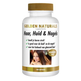 Golden Naturals Haar, Haut & Nägel 180 Kapseln
