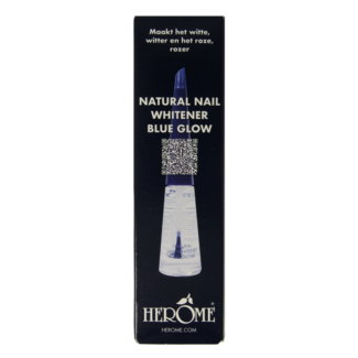 Herome Blanchisseur d'ongles naturel blue glow 10 ml