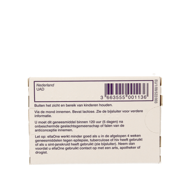 Comprimido recubierto con película 30 mg, 1 comprimido