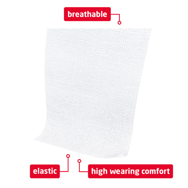 Benda Elastica Elastomull 4m x 10cm, 2 Pezzi