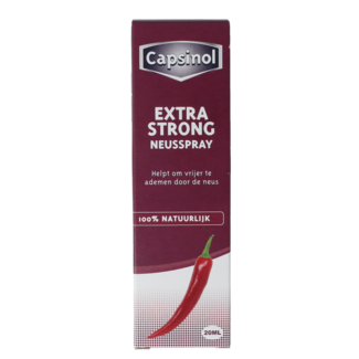 Capsinol Extra strong nasal spray 20 Millilitres