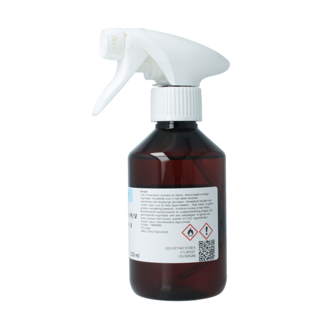Orphi Clorhexidina 0,5% alcohol 70% spray 250 mililitros