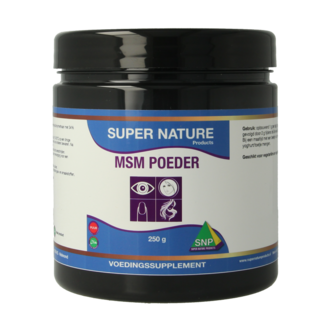 SNP SNP Polvo de azufre MSM 250 gramos
