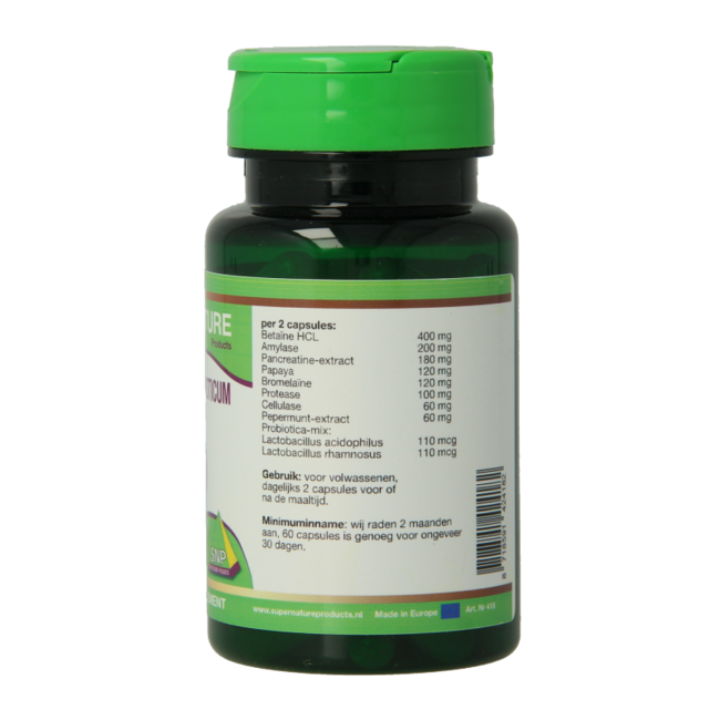 SNP Enzyme Probiotic Complex 60 Capsules