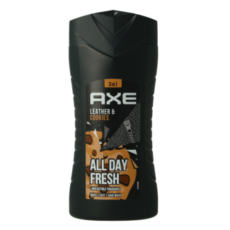 AXE AXE Showergel collision leather & cookies 250 Milliliter
