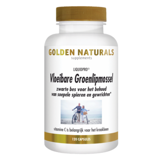 Golden Naturals Płynna Małża Zielona 120 Kapsułek