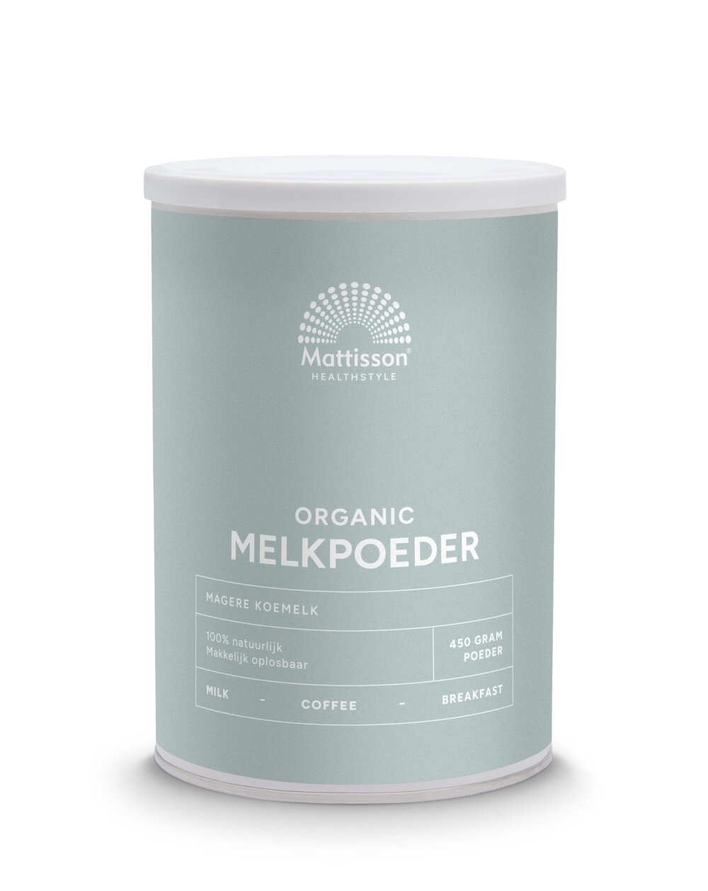 Mattisson Latte in Polvere Scremato Biologico - 450g