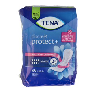 Tena TENA Discreet Maxi Wkładki Chłonne, 6 sztuk