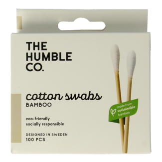 The Humble Co Bamboo cotton buds white 100 pieces