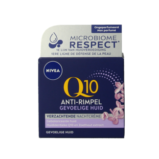 Nivea Q10 Power night cream sensitive 50 Millilitre