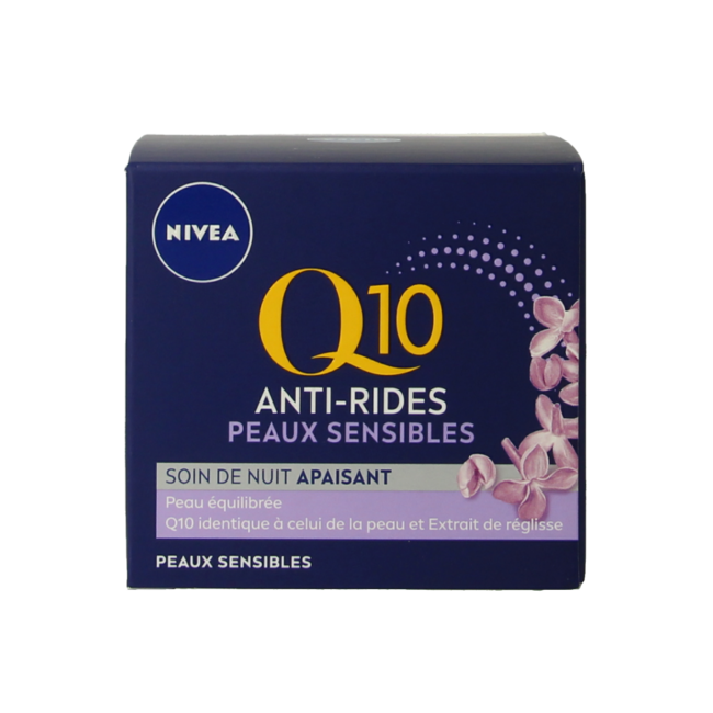 Crème de nuit Q10 Power sensitive 50 millilitres