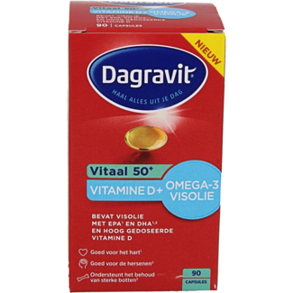 Dagravit Vital 50+ omega/vitamin D 90 Capsules